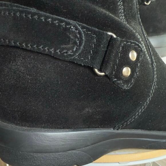 Clark’s Sheba Ayer Fur Cuff Suede Boots Womens Size 7 - Picture 7 of 12